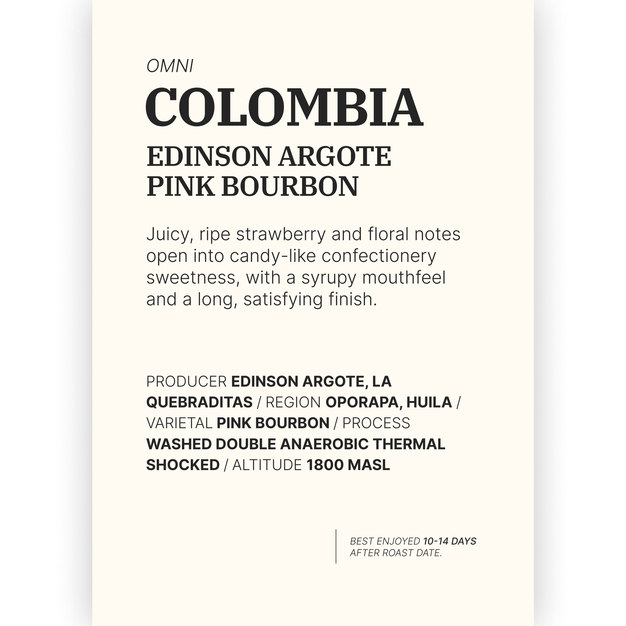 La Quebraditas Pink Bourbon